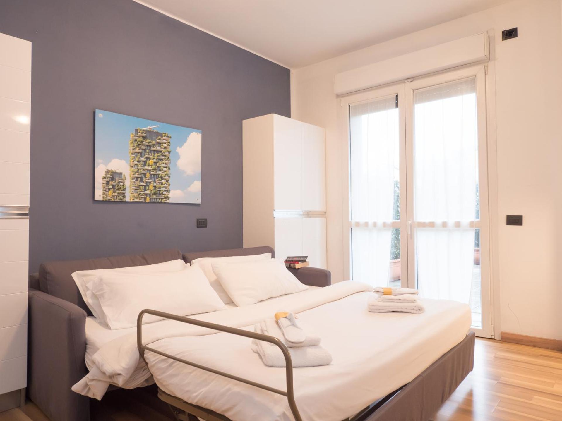 Rentopolis Apartments - Palazzo Candiani Милано Екстериор снимка